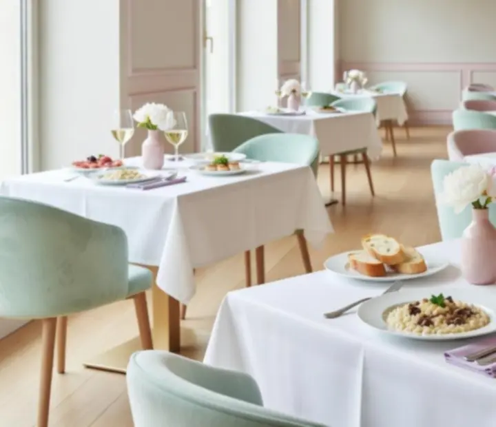 Elegancka kompozycja dań z menu restauracji NAXSOL ENTERPRISES LTD